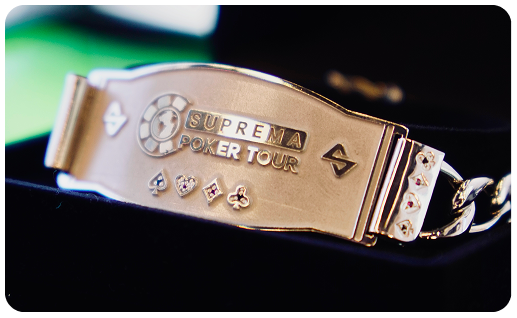 Bracelete de prata — campeão do ranking da etapa