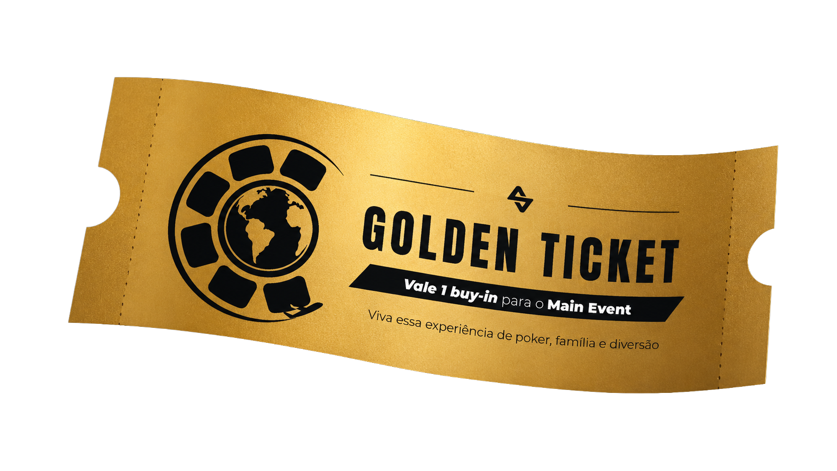 Golden Ticket — vale 1 buy-in para o Main Event